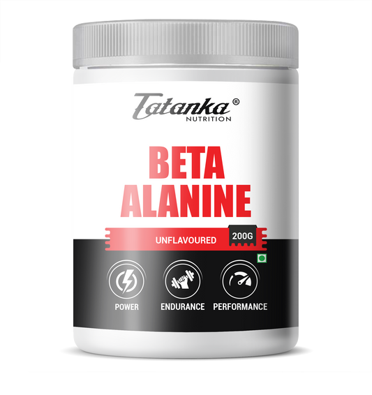 TATANKA  NUTRITION Beta Alanine Pre Workout Supplement – Boost Muscle Endurance & Delay Fatigue – 100% Pure Amino Acid – 200g Bulk Powder – Max Strength Performance & Recovery