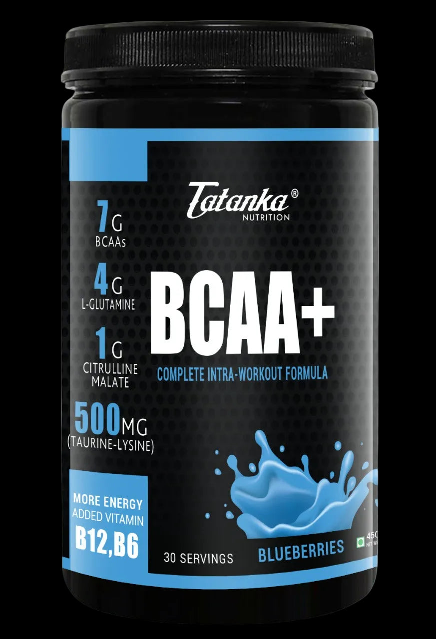 TATANKA BCAA+ INTRA WORKOUT SUPPLEMENT SUPPORTS MUSCLE GROWTH AND RECOVERY