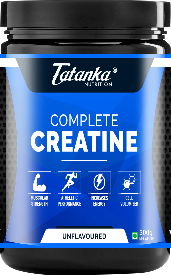 Tatanka Complete Creatine Monohydrate Powder – Unflavoured, Muscle Strength &amp; Performance Booster, Increases Energy &amp; Power, Cell Volumizer