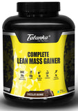 Tatanka Complete Lean Mass Gainer Powder, Chocolate Brownie, 3kg | 30g Protein | 60g Carbs | Creatine, Taurine & L-Lysine