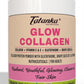 Tatanka Glow Collagen Powder – Skin Brightening & Anti-Aging Formula | Collagen + Glutathione + Vitamin C & E | Radiant, Youthful Skin