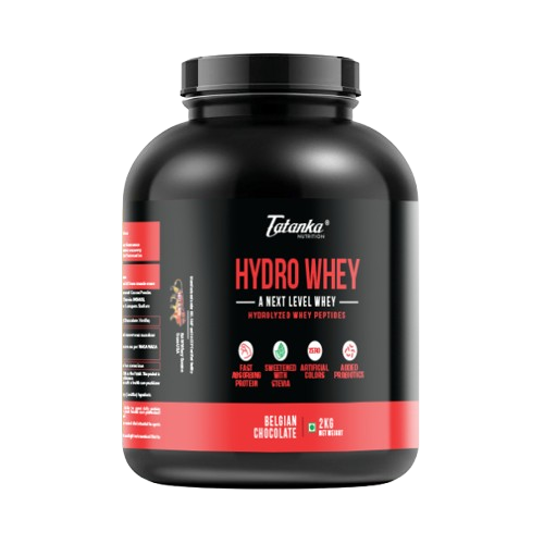 TATANKA HYDRO WHEY  25G HYDROLYSED WHEY PROTEIN WITH ADDED PROBIOTICS MUSCLE BUILDING  EASY ON STOMACH BEST ABSORBED