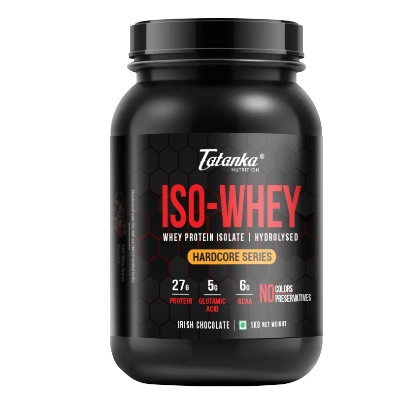 Tatanka whey protein isolate -hydrolyzed matrix 27g protien no artificial colours  no preservatives muscle building supplement powder