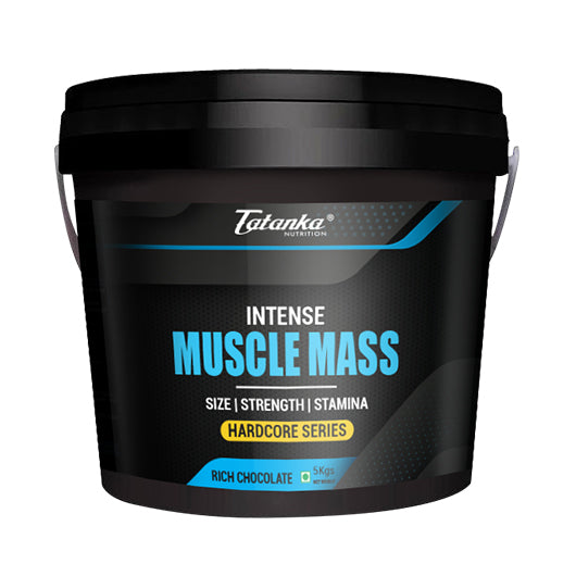INTENSE MUSCLE MASS GAINER 20G PROTEIN 3G CREATINE WITH MULTIVITAMINS AND MINERALS TO SUPPORT MUSCLE BUILDING AND RECOVERY