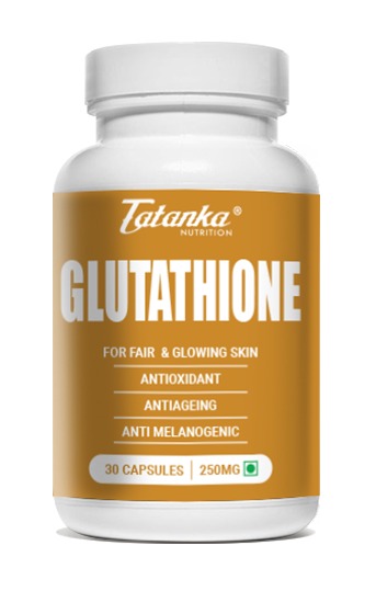 TATANKA L GLUTATHIONE REDUCED PURE 250MG WITHOUT ANY FILLERS SUPER ANTIOXIDANT FOR FAIRNESS AND DETOXIFICATION