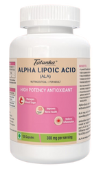 Alpha Lipoic Acid (ALA) 300 mg Capsules