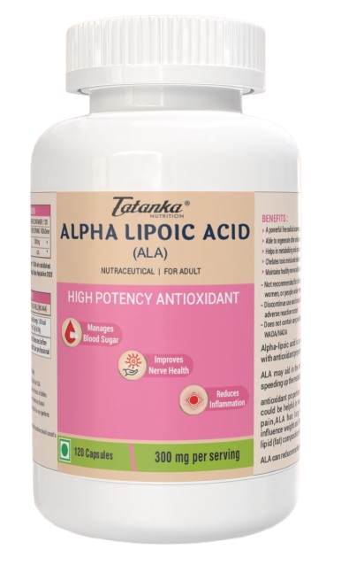 Alpha Lipoic Acid 300 mg Antioxidant Capsules