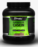 Tatanka Nutrition Pure Micellar Casein Protein Powder – 25g Protein, Slow Release Night Protein, Muscle Recovery & Repair, Rich in BCAAs & EAAs