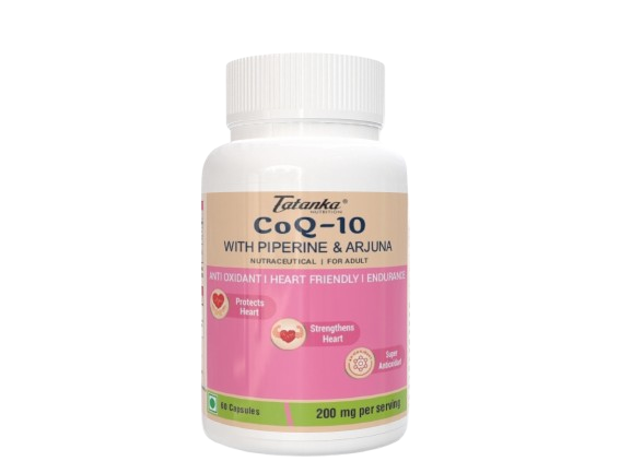 COQ10 WITH ARJUNA FOR HEART HEALTH AND ANTIOXIDANT SUPPORT