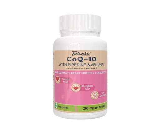 COQ10 WITH ARJUNA FOR HEART HEALTH AND ANTIOXIDANT SUPPORT