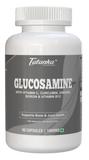 Tatanka Glucosamine 1000mg Capsules – Joint Support Formula with Vitamin C, Curcumin, Ginger, Boron & Vitamin B12 | Bone Strength & Mobility Support | 90 Capsules