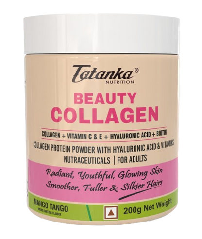 Beauty Collagen Powder with Hyaluronic Acid & Biotin