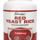 Tatanka Premium Red Yeast Rice 1200mg – Natural Cholesterol Support Vegeterian Capsules