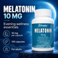 TATANKA MELATONIN 10mg per vegeterian capsule for restfull sleep supplement for men and women 120 servings